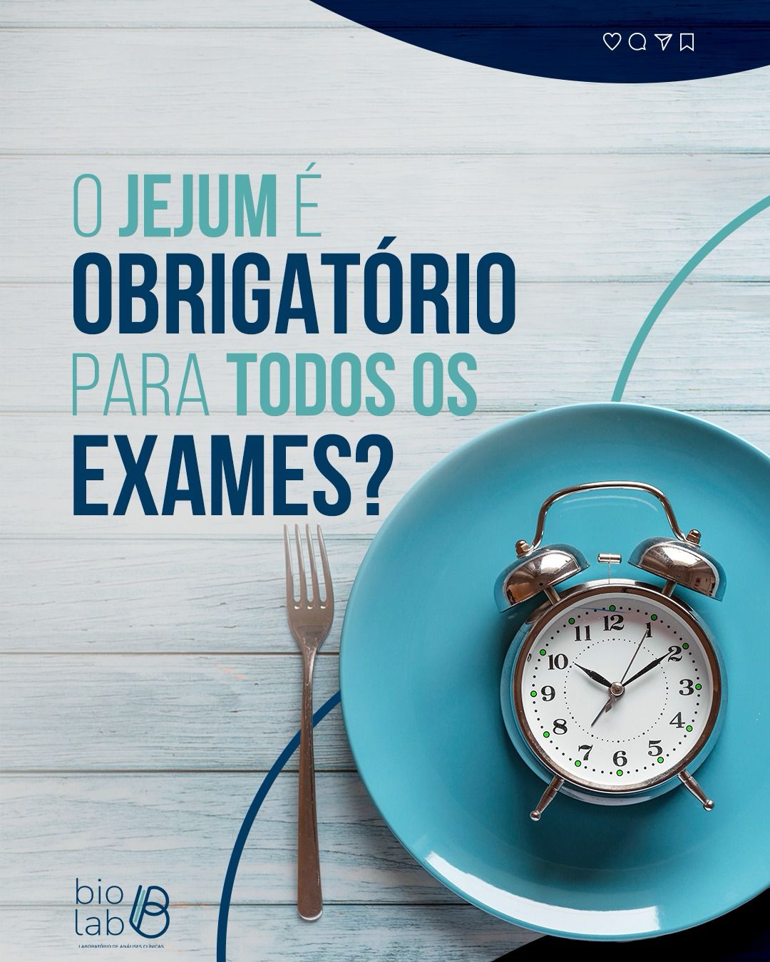 O jejum é obrigatório para todos os exames?